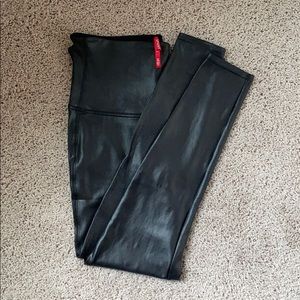 Spanx Faux Leather Leggings